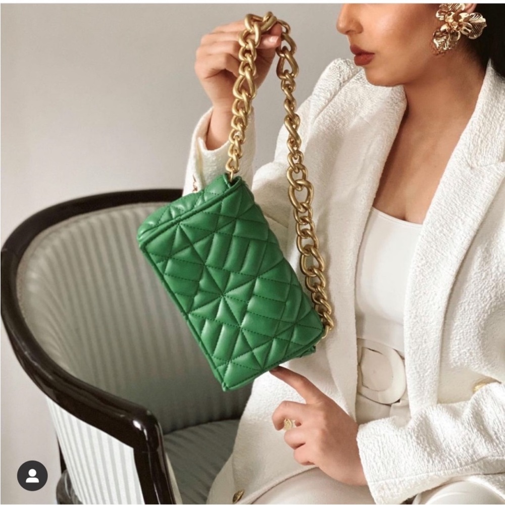 Zara Chain Bag quilted bag